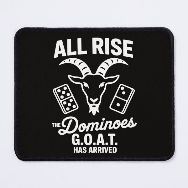 Item preview, Dominoes G.O.A.T All Rise Champ - Dominoes designed and sold by AnimeManga2D.
