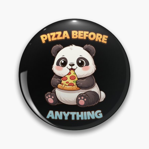 Item preview, Pizza Before Anything Cute Panda designed and sold by Papier Atelier Art.