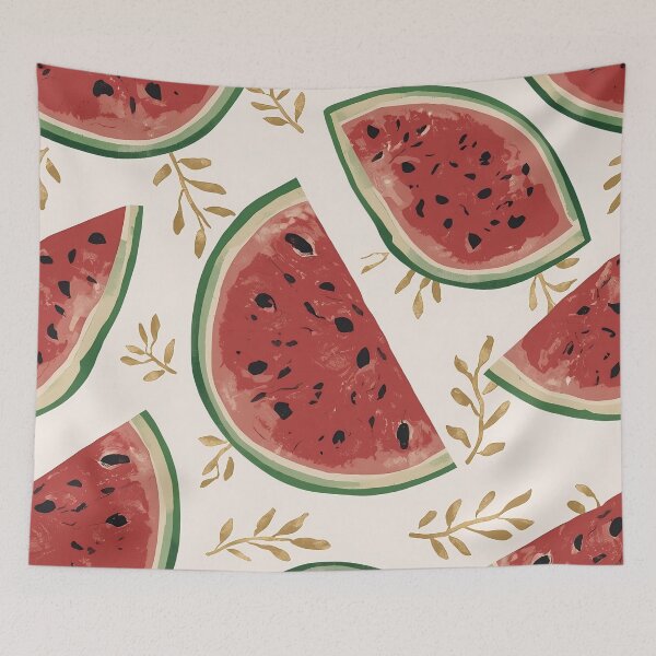 Item preview, sliced watermelon pattern designed and sold by wandart00.