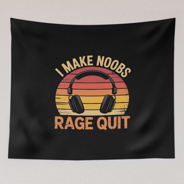 Item preview, Video Player I Make Noobs Rage Quit Gambler Gaming Fan designed and sold by skanderio.