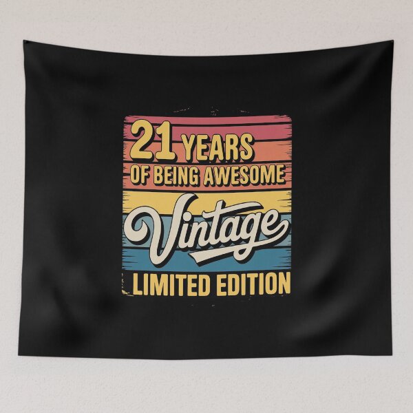 Item preview, Vintage 2004 21 Years of Being Awesome Limited Edition designed and sold by skanderio.