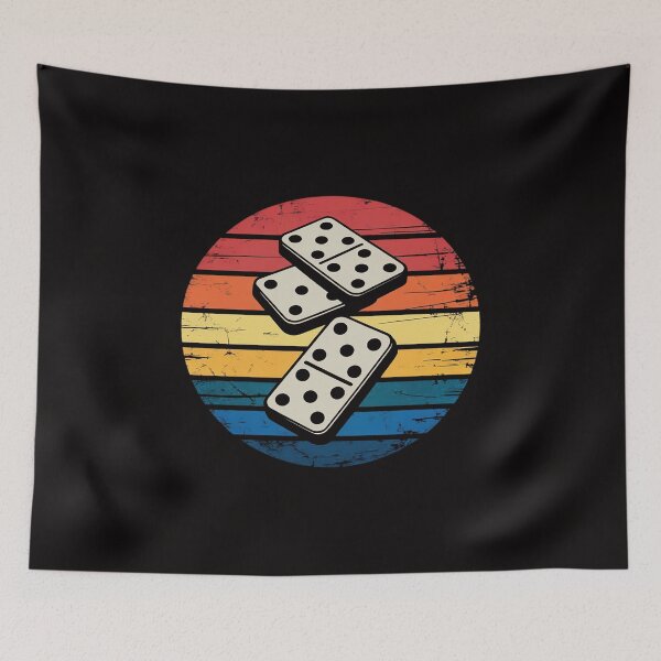 Item preview, Domino Player Dominoes Game Oldschool Boardgame designed and sold by banbopbii.