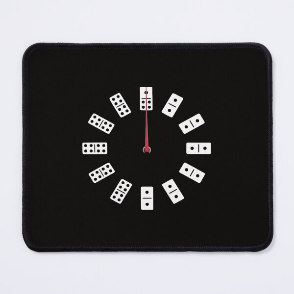 Item preview, Domino Clock - Domino Player Dominoes Lover Tile Game designed and sold by AnimeManga2D.