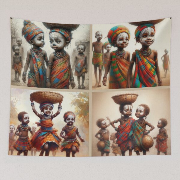 Item preview, African Kids designed and sold by Beyondnote-Art.