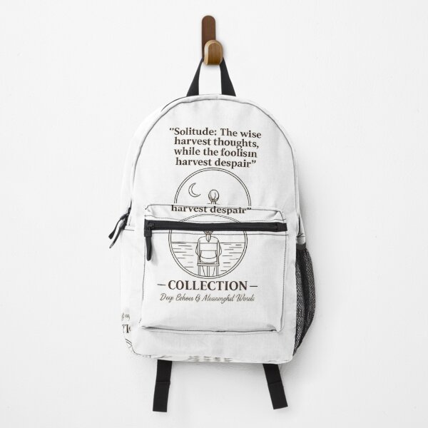 Item preview, Solitude Echoes: The Wise vs The Foolish - Aesthetic Embroidery Style designed and sold by fethallah drissi.