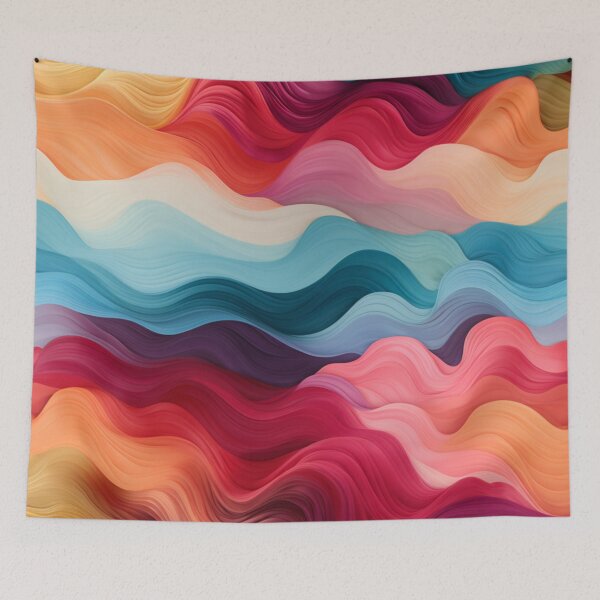 Item preview, Waves of Color designed and sold by TrishaGrant1.