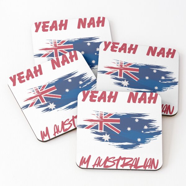 Item preview, Yeah Nah I’m Australian – Funny Aussie Slang T-Shirt designed and sold by Hintotees.