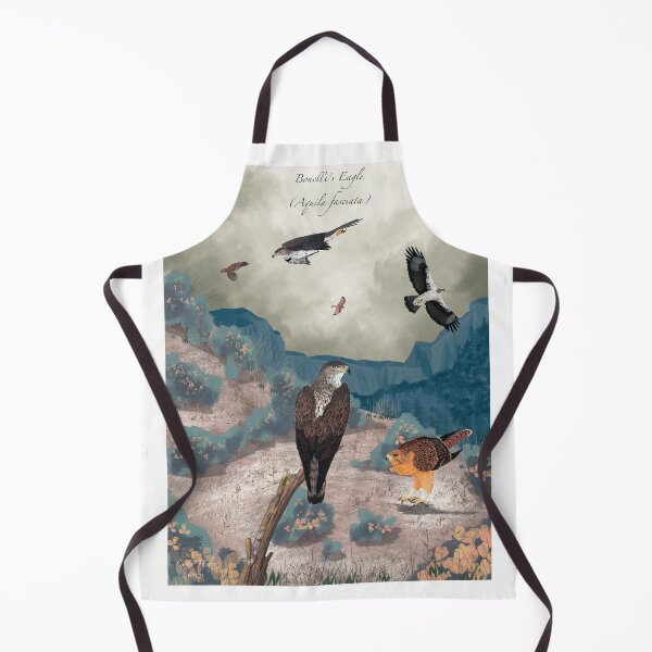 Item preview, Bonelli’s eagle, original hand drawn poster. designed and sold by ConorsCraftwork.