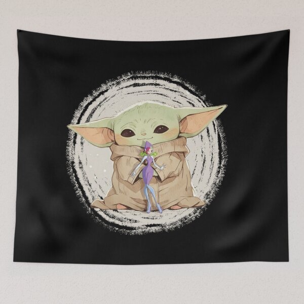 Item preview, BABY YODA WITH TECNA WINX designed and sold by LIS AND MELIVERSO.