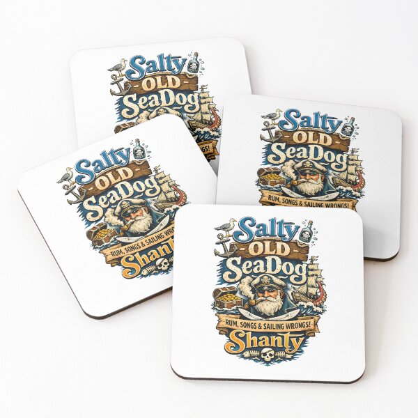 Item preview, Salty Old Seadog Shanty Tee designed and sold by MarkColeImaging.