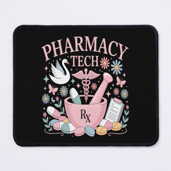 Item preview, Vintage Pharmacy Tech Technician Pharmacist Student designed and sold by skanderio.