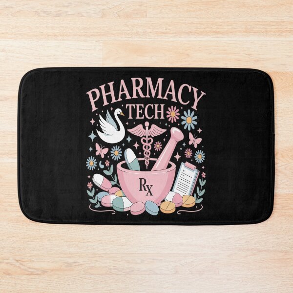 Item preview, Vintage Pharmacy Tech Technician Pharmacist Student designed and sold by skanderio.