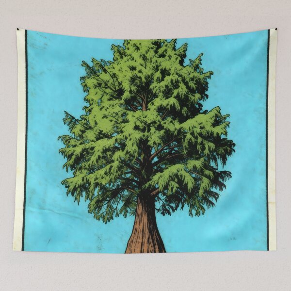 Item preview, El Ahuehuete Montezuma Cypress Mexican Loteria designed and sold by ConcienciaEco.