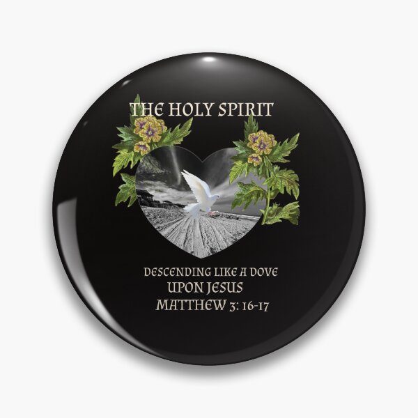 Item preview, THE HOLY SPIRIT DESCENDING LIKE A DOVE UPON JESUS | MATTHEW 3:16-17 designed and sold by Mrs. Kizzy Gillis Heavenly-Merch.