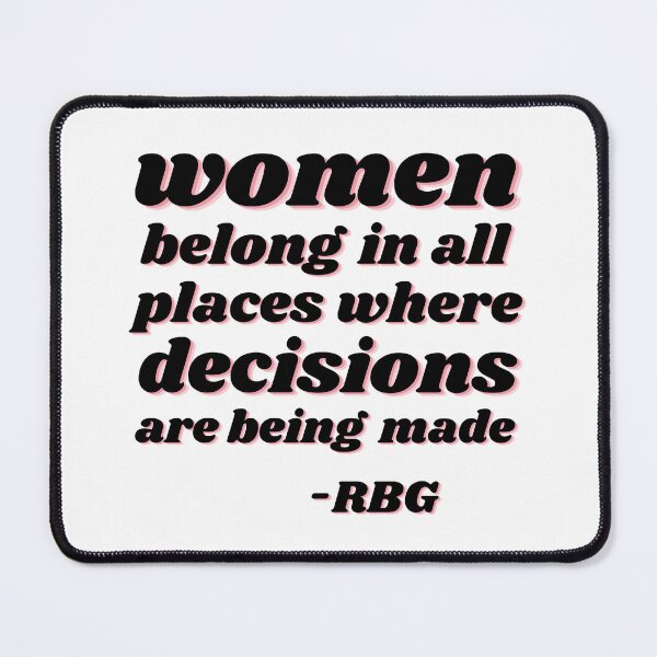 Item preview, RBG quote 1_black shrikhand font with pink echo designed and sold by quinnhopp.