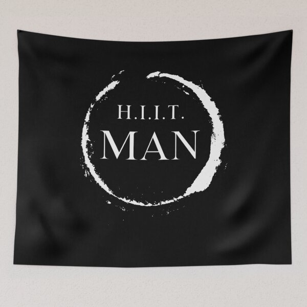Item preview, HIIT Man Circle Emblem designed and sold by xkwoeerhyzy91.