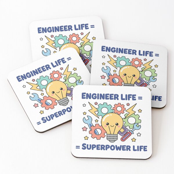Item preview, Engineer Life = Superpower Life Tee designed and sold by Muzgle.