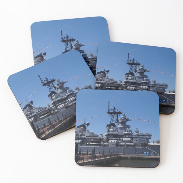 Item preview, USS New Jersey BB-62 Side View designed and sold by PugDronePhotos.