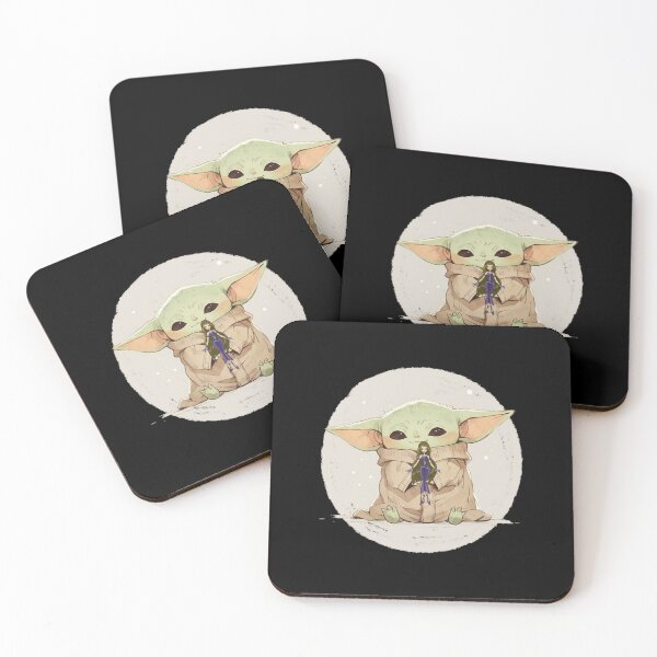 Item preview, BABY YODA WITH DARCY TRIX designed and sold by LIS AND MELIVERSO.