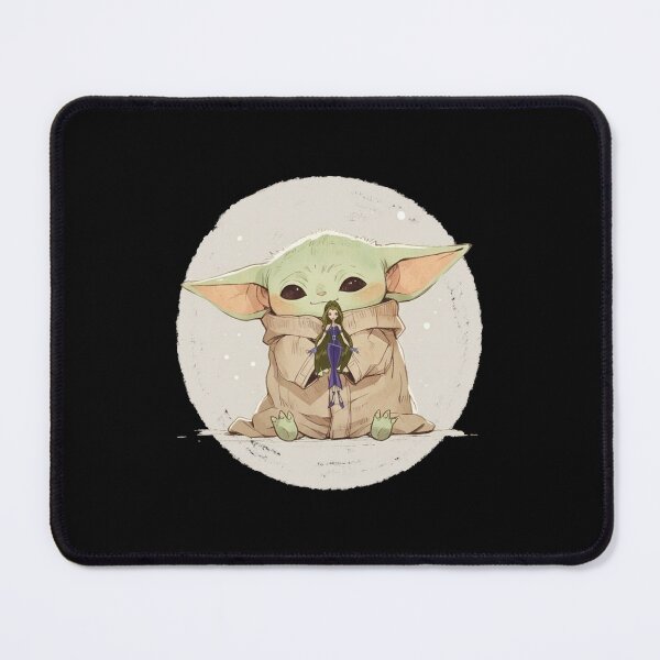 Item preview, BABY YODA WITH DARCY TRIX designed and sold by LIS AND MELIVERSO.