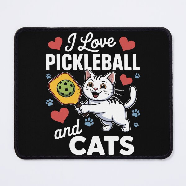 Item preview, Cool Pickelball I Love Pickleball And Cats designed and sold by duolastgend.