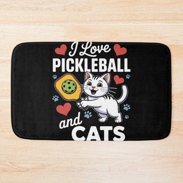 Item preview, Cool Pickelball I Love Pickleball And Cats designed and sold by duolastgend.