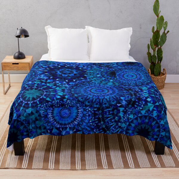Item preview, Blue Jewel Abstract designed and sold by TrishaGrant1.