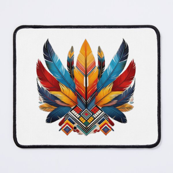 Item preview, Modern abstract geometric wall art – Amber Plume designed and sold by MoonLab Design.