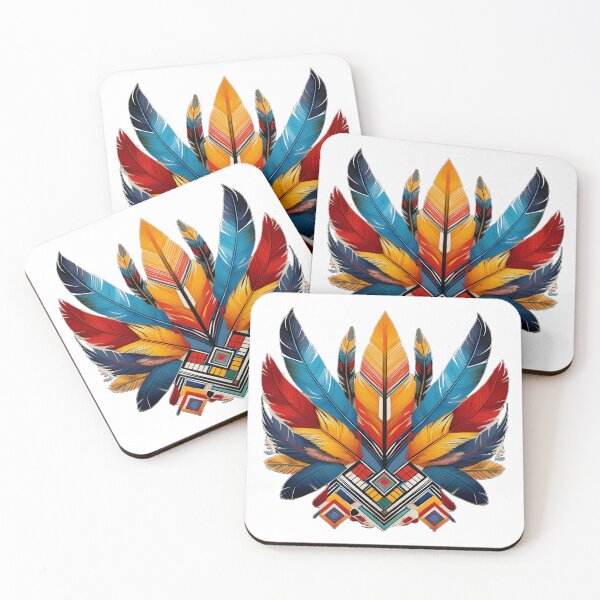 Item preview, Modern abstract geometric wall art – Amber Plume designed and sold by MoonLab Design.