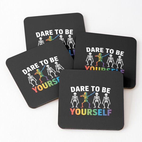 Item preview, Dare to be yourself LGBT Love is Love autism mom designed and sold by Morphologiona.