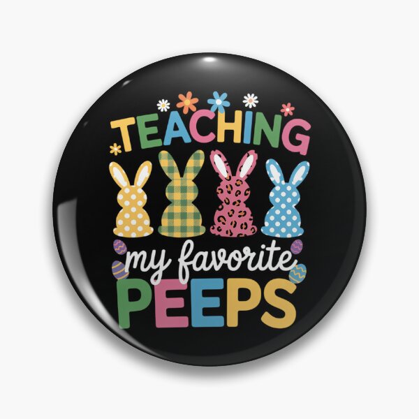 Item preview, Easter Teacher Teaching My Favorite Peeps designed and sold by Morphologiona.