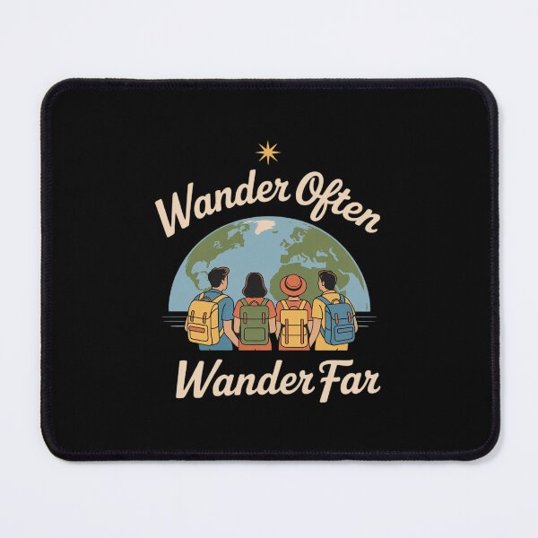 Item preview, Wander Often Wander Far Compass Map Travel designed and sold by imsamaharem.