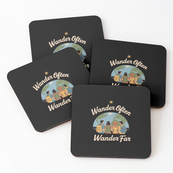 Item preview, Wander Often Wander Far Compass Map Travel designed and sold by imsamaharem.