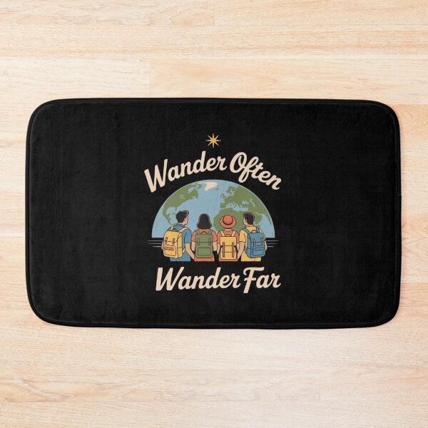 Item preview, Wander Often Wander Far Compass Map Travel designed and sold by imsamaharem.