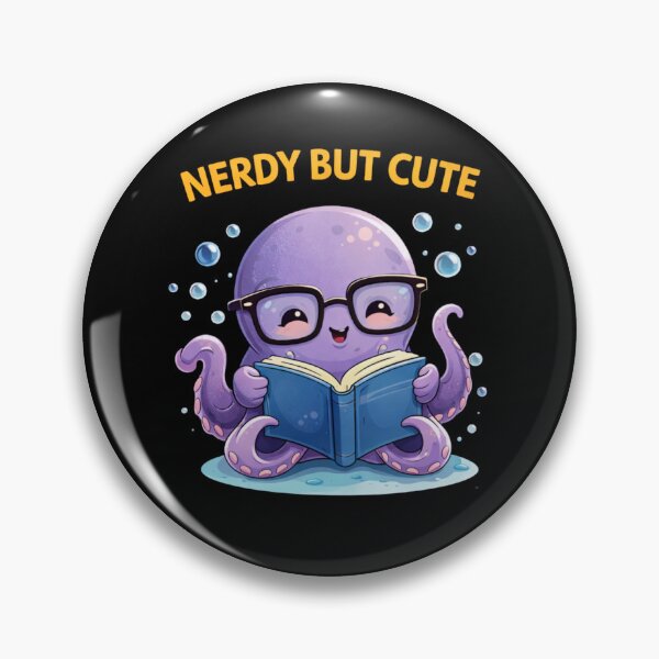 Item preview, Nerdy But Cute Octopus Reading designed and sold by Papier Atelier Art.