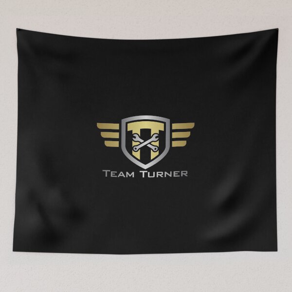 Aperçu de l'œuvre Logo de l'équipe Turner créée et vendue par TTMerch1.