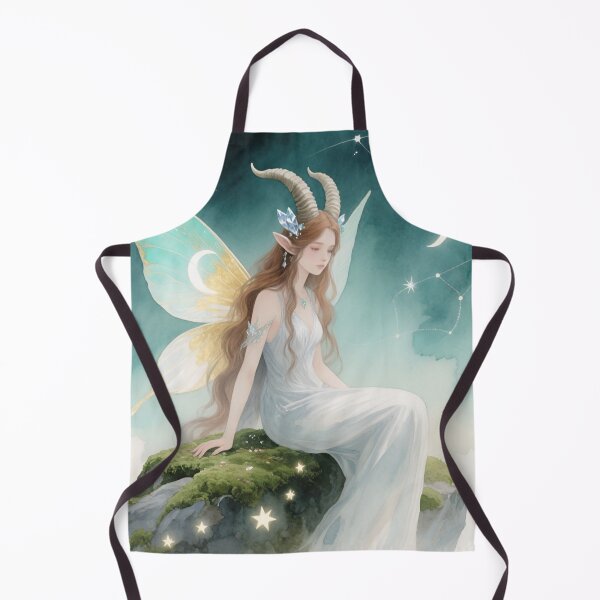 Item preview, Capricorn Starbound Fairy of Inner Resolve designed and sold by Dream Bloom Gallery.