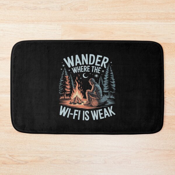 Item preview, Wander Where the Wi-Fi is Weak Cottagecore Forest designed and sold by imsamaharem.