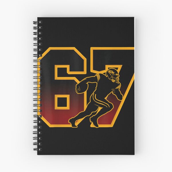 Item preview, Bold Football Number 67 Six Seven Silhouette Design designed and sold by LashondaGreen89.