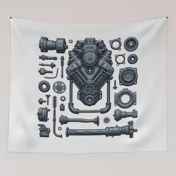 Item preview, Car Repair Car parts designed and sold by Uglyandcute.