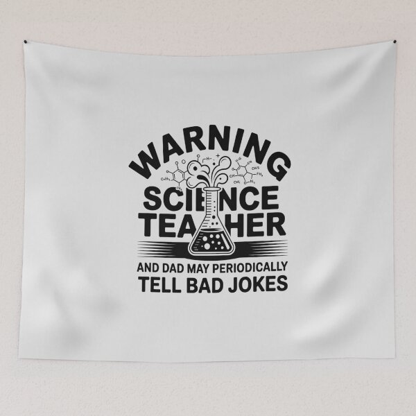 Item preview, Warning Science Teacher and Dad Periodically Tell designed and sold by imsamaharem.