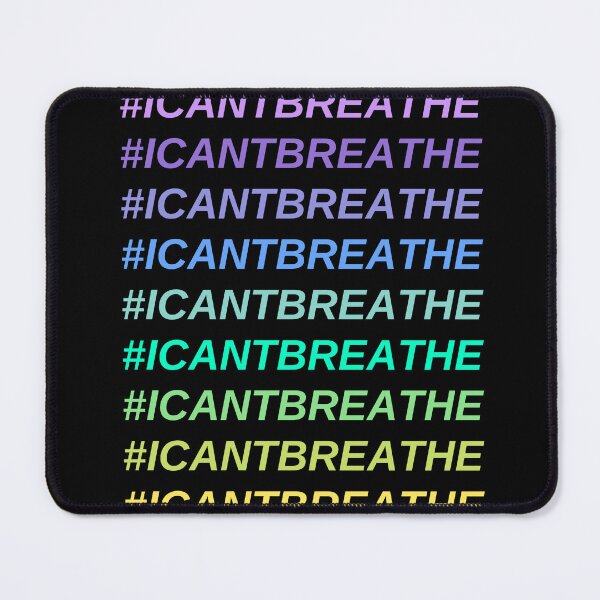 Item preview, #ICantBreathe repeat (rainbow) designed and sold by quinnhopp.