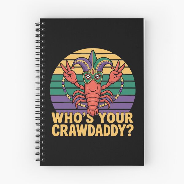 Item preview, Whos Your Crawdaddy Crawfish Funny Mardi Gras designed and sold by Morphologiona.