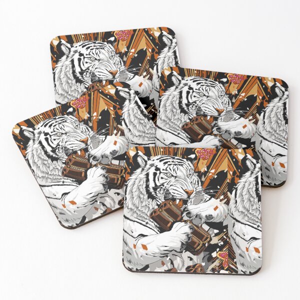 Item preview, Thunderstrike Tiger – Bold Graphic Illustration designed and sold by TreatLLC.