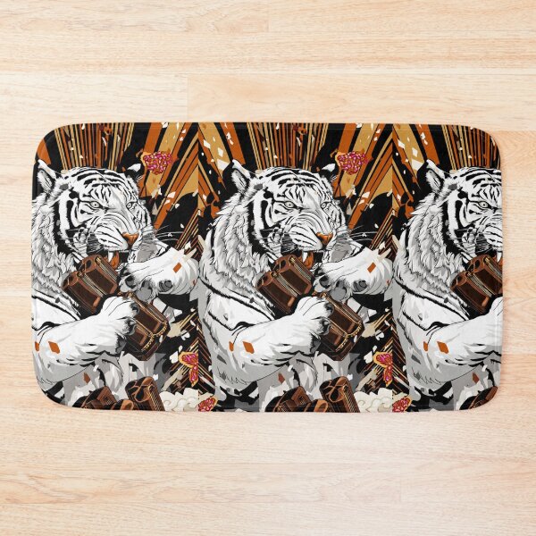 Item preview, Thunderstrike Tiger – Bold Graphic Illustration designed and sold by TreatLLC.