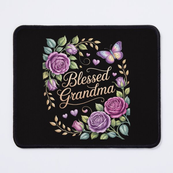 Item preview, Blessed Grandma For Women Lavender Rose designed and sold by tlallimicrichi.
