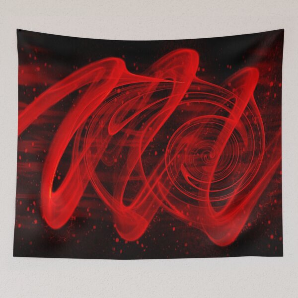 Item preview, Neon Haze: Galactic Swirl Abstract designed and sold by Cosmic Cats Studio.