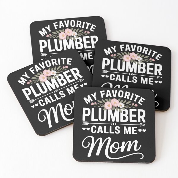 Item preview, Womens My Favorite Plumber Calls Me Mom Proud Plumber Mothers Day designed and sold by Morphologiona.