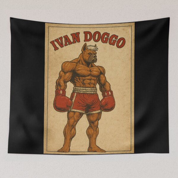 Item preview, Ivan Doggo designed and sold by Cats and Other Things.