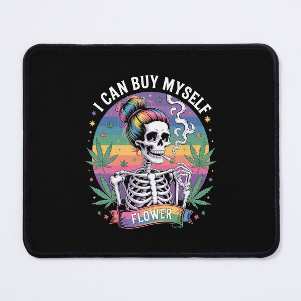 Item preview, Weed Marijuana Smoking 420 Cannabis I Can Buy Myself Flowers designed and sold by imsamaharem.